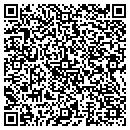 QR code with R B Vertical Blinds contacts