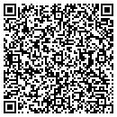 QR code with B & G Movers contacts