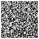 QR code with H P Pool Service contacts