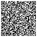 QR code with P & M Siding contacts