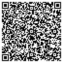 QR code with P K Crafts & Gifts contacts