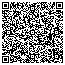 QR code with H V Designs contacts