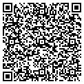 QR code with B H Cleaning contacts