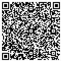 QR code with B & B Printing contacts