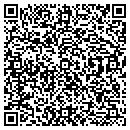 QR code with T BONE'S Bbq contacts