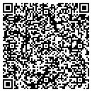 QR code with R Heyer Towing contacts