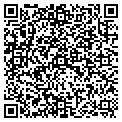 QR code with B & C Shoes Inc contacts