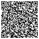 QR code with M & L Self Storage contacts