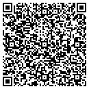 QR code with C V Benoit contacts