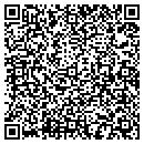 QR code with C C F Turf contacts