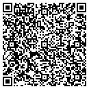 QR code with 3 D Flowers contacts