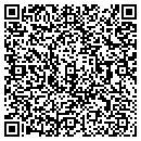 QR code with B & C Realty contacts