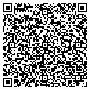 QR code with P M Building Service contacts