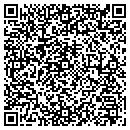 QR code with K J's Haircuts contacts
