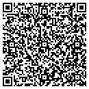 QR code with E & W Carpets Inc contacts