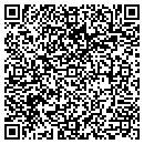 QR code with P & M Trucking contacts