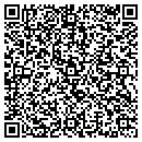 QR code with B & C Small Engines contacts