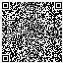 QR code with E & O Excavating contacts