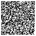 QR code with B & A contacts