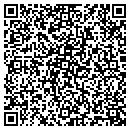 QR code with H & T Food Store contacts