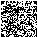 QR code with P J's Diner contacts