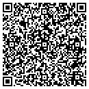 QR code with D & B Footwear contacts