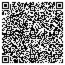 QR code with H & E Dock Service contacts