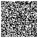 QR code with E Pinder Masonry contacts