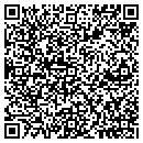 QR code with B & J Auto Glass contacts