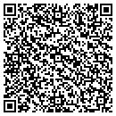 QR code with H B Dental Lab contacts