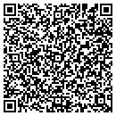 QR code with E JS Auto World contacts