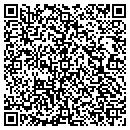 QR code with H & F Vacuum Service contacts
