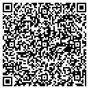 QR code with H & M Coins contacts
