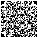 QR code with P & J Food contacts