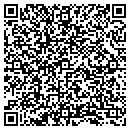 QR code with B & M Painting Co contacts