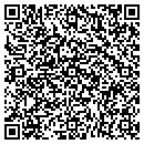 QR code with P Natarajan MD contacts