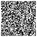 QR code with 3 J's Playhouse contacts