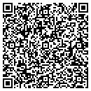 QR code with P J's Disco contacts