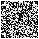 QR code with P Frank & Sons Inc contacts