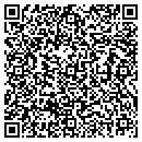 QR code with P F Tax & Service Inc contacts