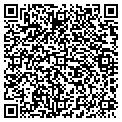 QR code with G & F contacts