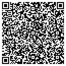 QR code with H & H Nursey Inc contacts