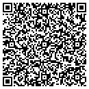 QR code with J & E Sign Banner contacts