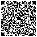QR code with P K Audio Visual contacts