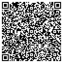 QR code with H&B Dairy contacts