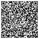 QR code with R & V Fence Inc contacts
