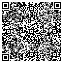 QR code with H D Bowling contacts