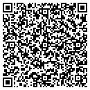 QR code with V & T Performance contacts
