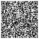 QR code with H R Design contacts