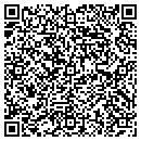 QR code with H & E Design Inc contacts